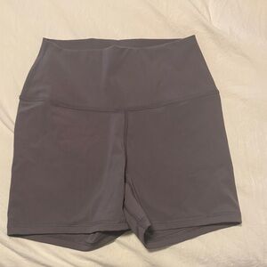 CRZ YOGA Women's Charcoal Bike Shorts